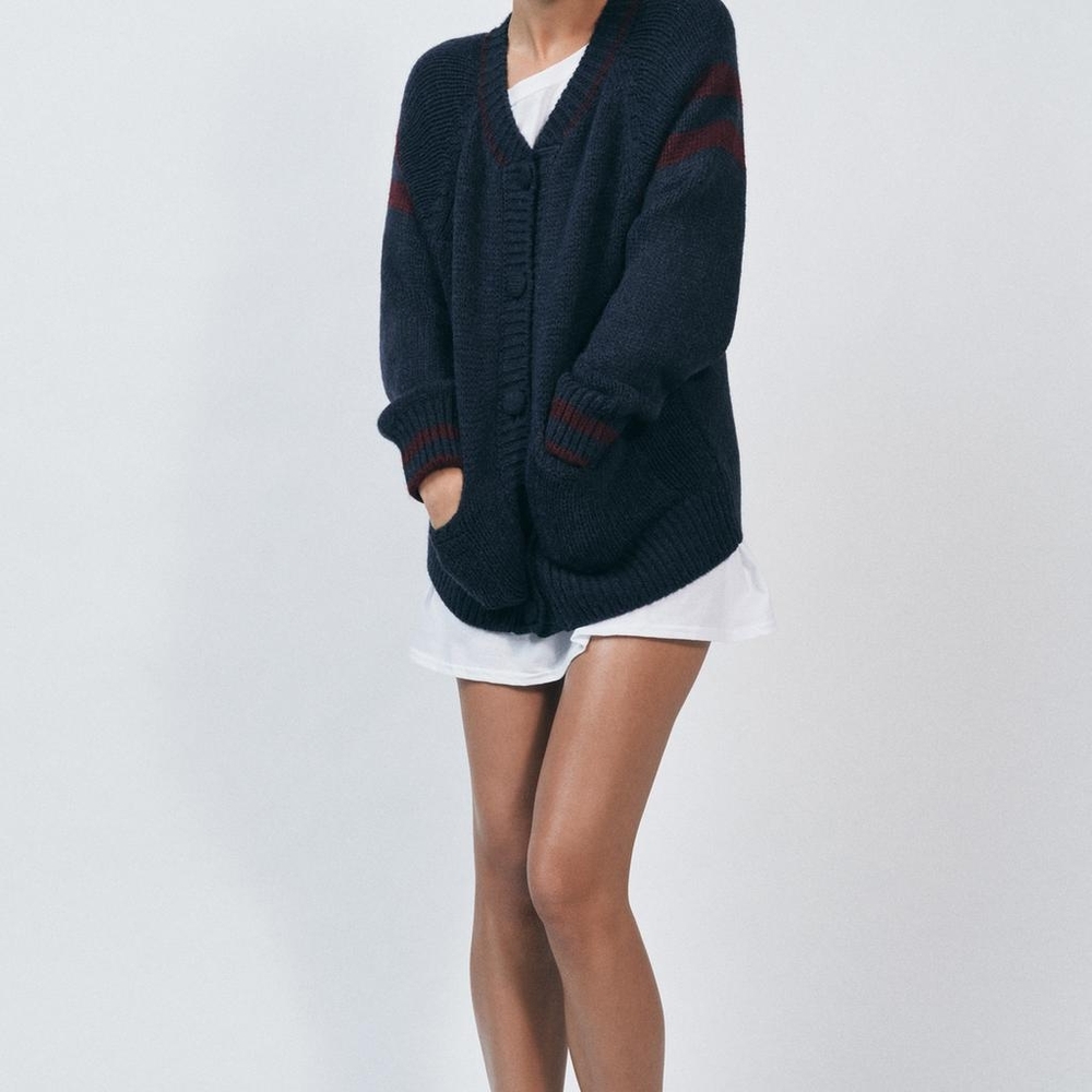 Navy Blue Women's Sweater
